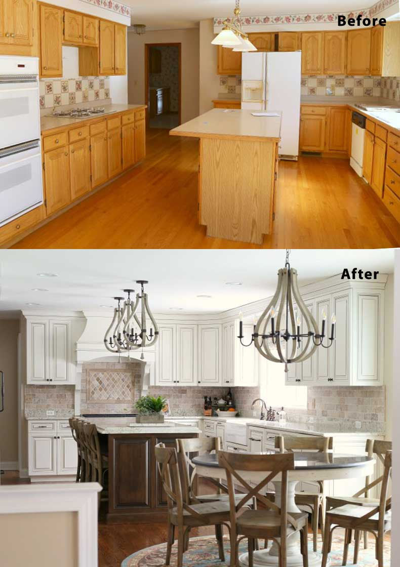 A Kitchen Change – Cotton & Crete