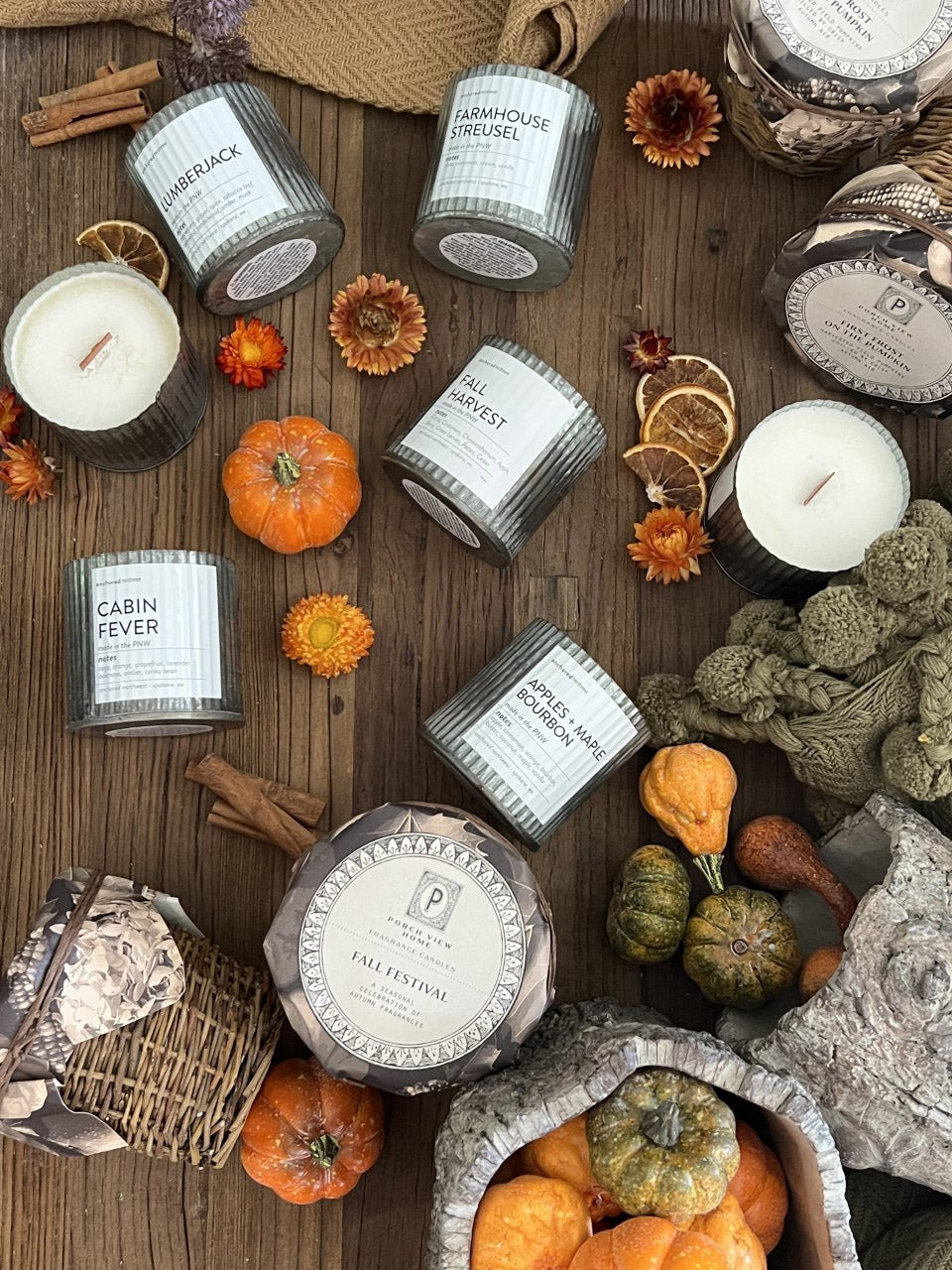 Fall Candle Season Cotton & Crete