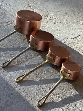 Set of 4 Artisan Copper Measuring Cups - More Coming Soon