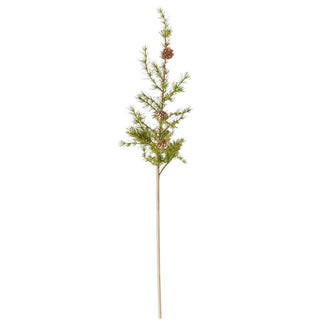 36" Pine Stem with Mini Pinecones