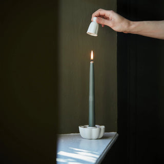 Ceramic Fleur Candle Snuffer