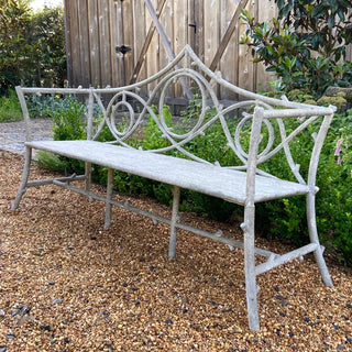 Faux Bois Bench