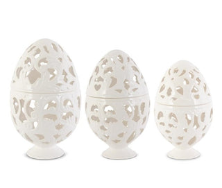Scroll Cut Out Egg Container - Choose Size