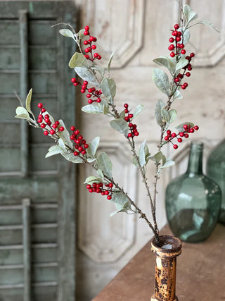 32" Rosiland Berry Spray