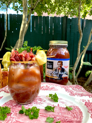 Bruce Julian Bloody Mary Mixin Mason Jar