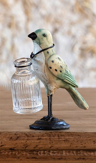 Whimsy Bird Flower Holder - Choose Color
