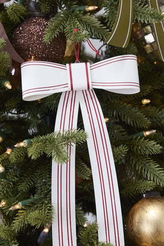 Candance Bow Ornament - Choose Size