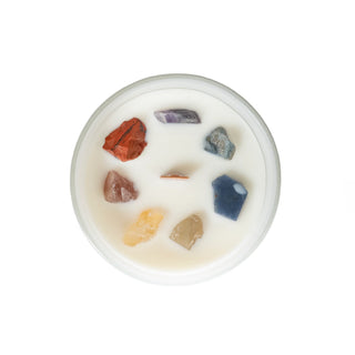 Chakra Crystal Candle