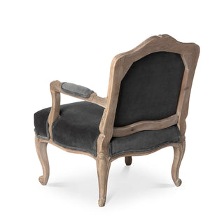 Grey Velvet Chloe Chair