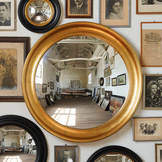 44.5" Gold Framed Round Convex Mirror- More Coming Soon