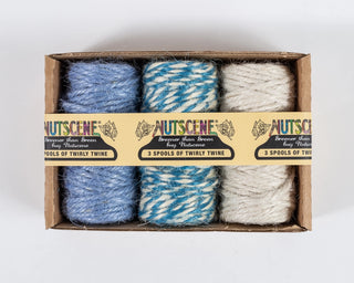 3 Pack of Mini Twirly Twines - Blue