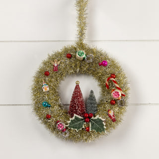 Vintage Decorated Wreath