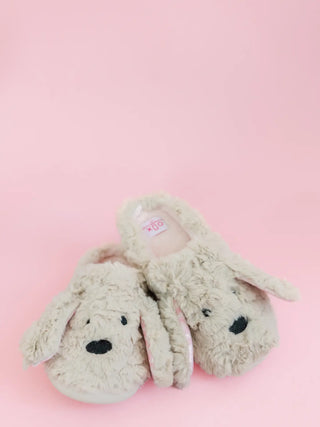 Puppy Love Plush Dog Animal Slippers