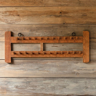 Wooden Double Yoke Hanger Display Rack