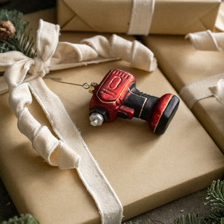 Glass Drill Ornament