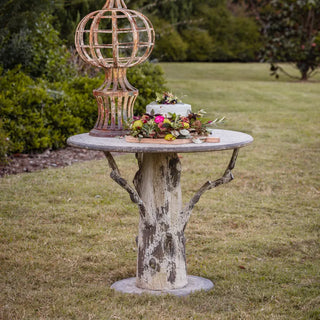 Faux Bois Garden Table