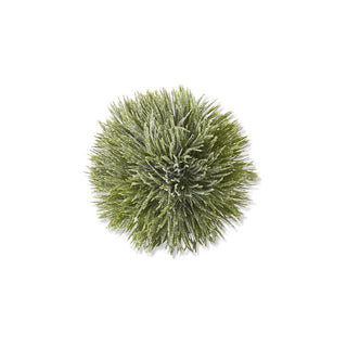 5.25" Frosty Snow Pine Orb