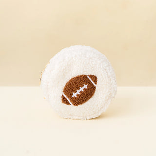 Teddy Circle Pouch -Football