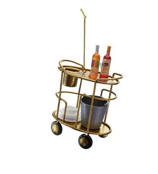 Bar Cart Ornament - Choose Style