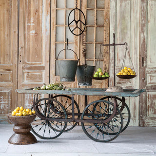 Vintage Wooden Trolley Cart