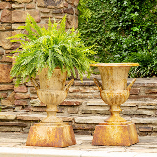33" Fluted Iron Estate Urn - More Coming Soon