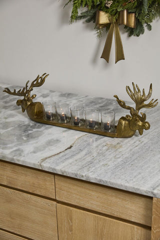 34.5" The Moose Candleholder