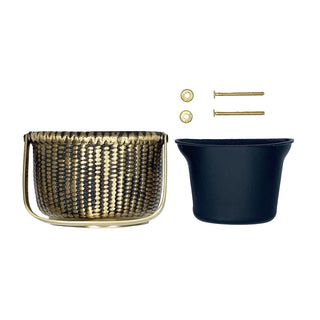 Nantucket Basket Door Knocker - Choose Brass, Nickle, Bronze