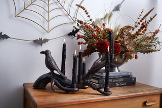 Poe Candle Holder