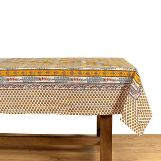 Provence Avignon Dijon & Blue Tablecloth - Choose Size