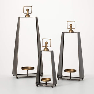 The Trio Candle Holder Lantern Set