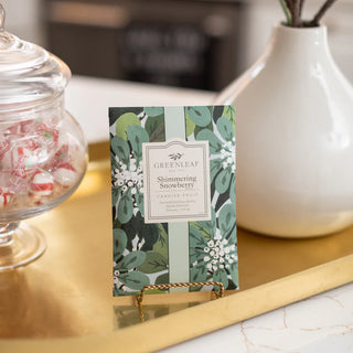 Greenleaf Shimmering Snowberry Large Sachet
