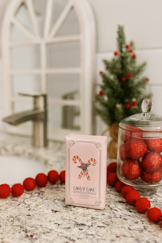 Candy Cane with Olive Oil and Shea Butter