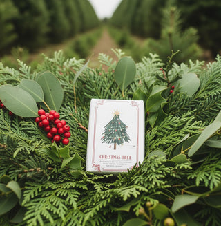 Christmas Tree Soap with Olive Oil and Shea Butter