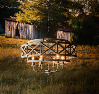Industrial Trestle Chandelier - More Coming Soon