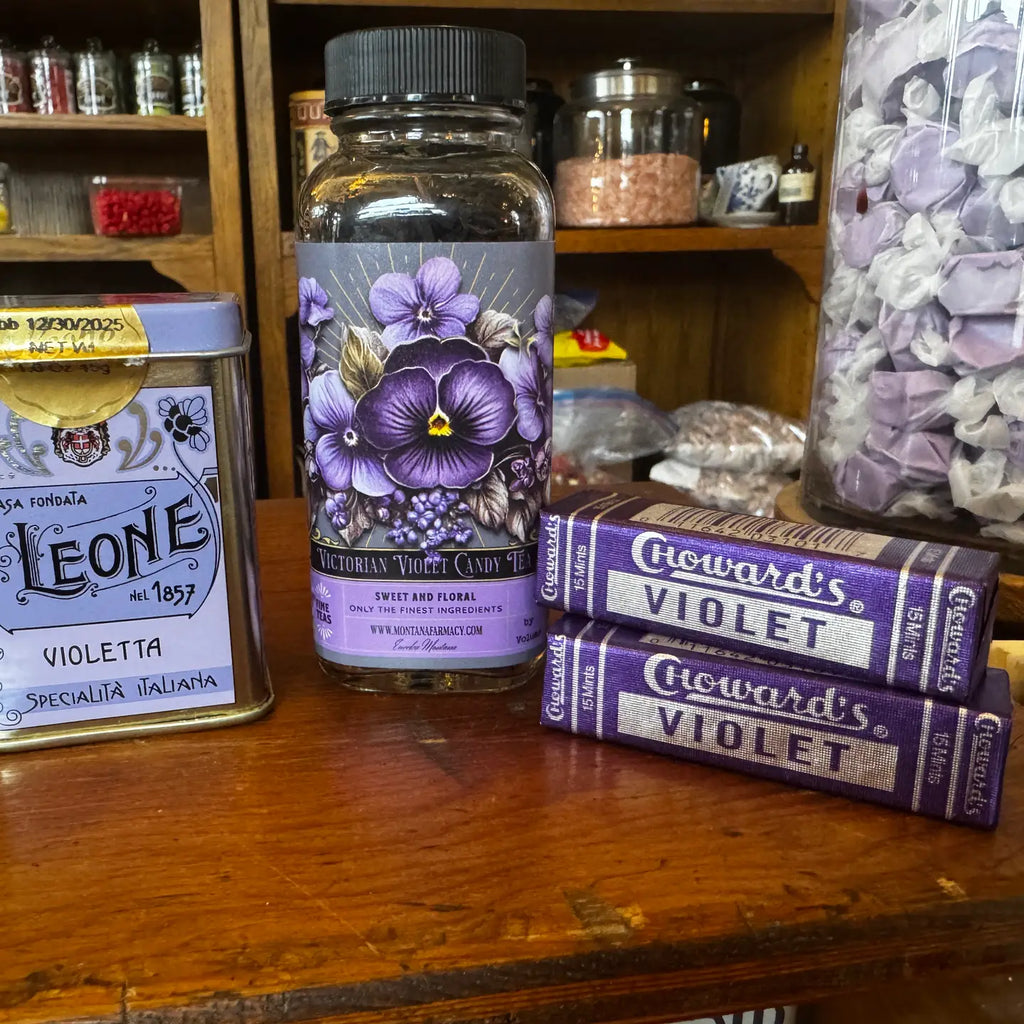Victorian Violet Candy Tea – Cotton & Crete