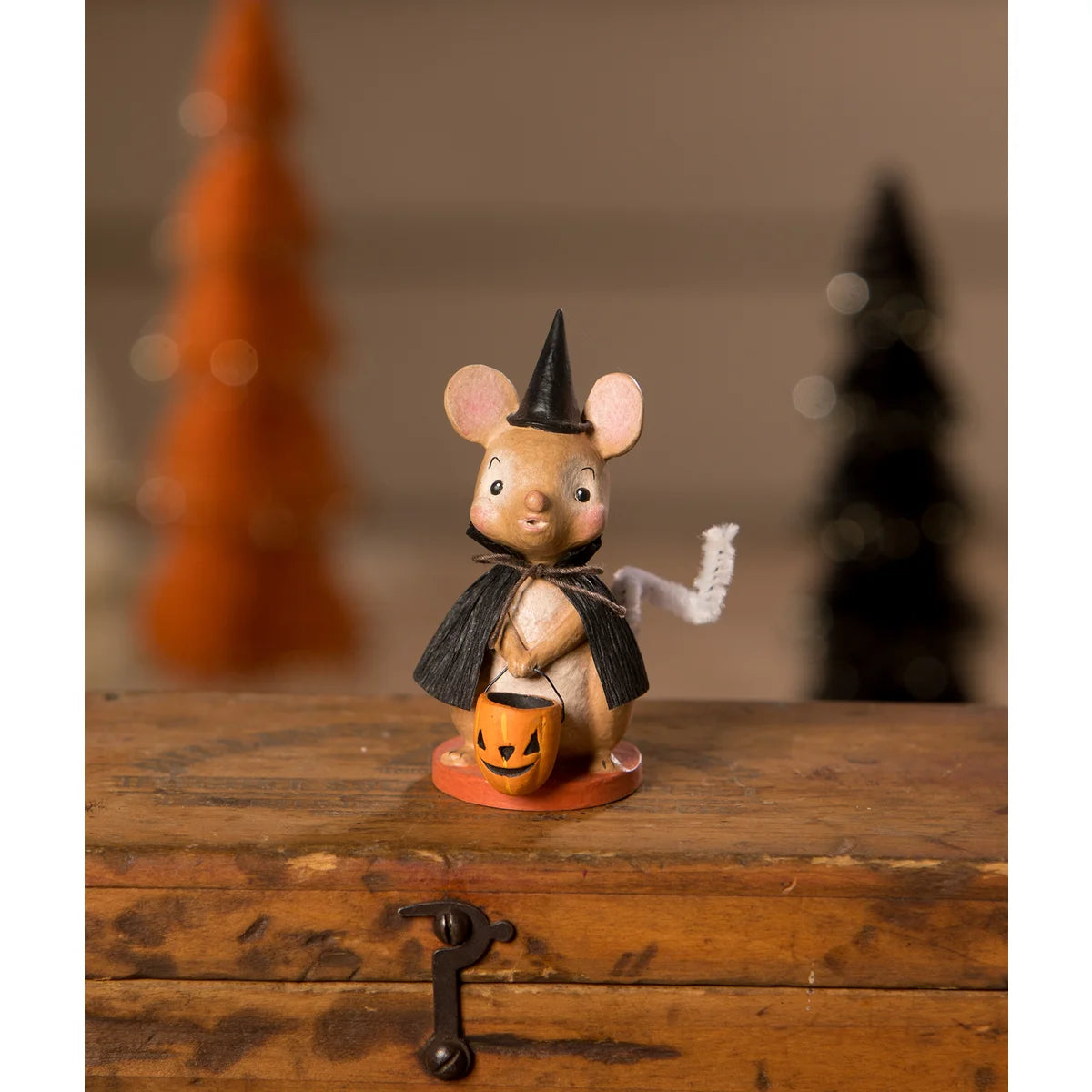 Bethany Lowe Little Witchy Mouse Cotton And Crete