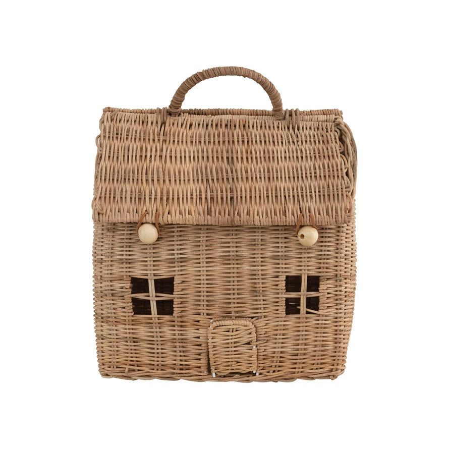 Hand-Woven Wicker Basket  Coal & Cove – Coal and Cove