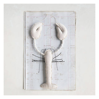 Handmade Recycled Canvas Lobster