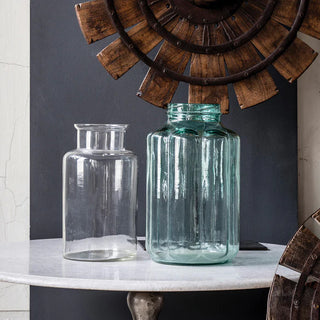 Vintage Large Ribbed Glass Pickling Jar - More Coming Soon