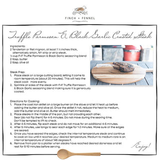 Truffle Parmesan and Black Garlic Seasoning