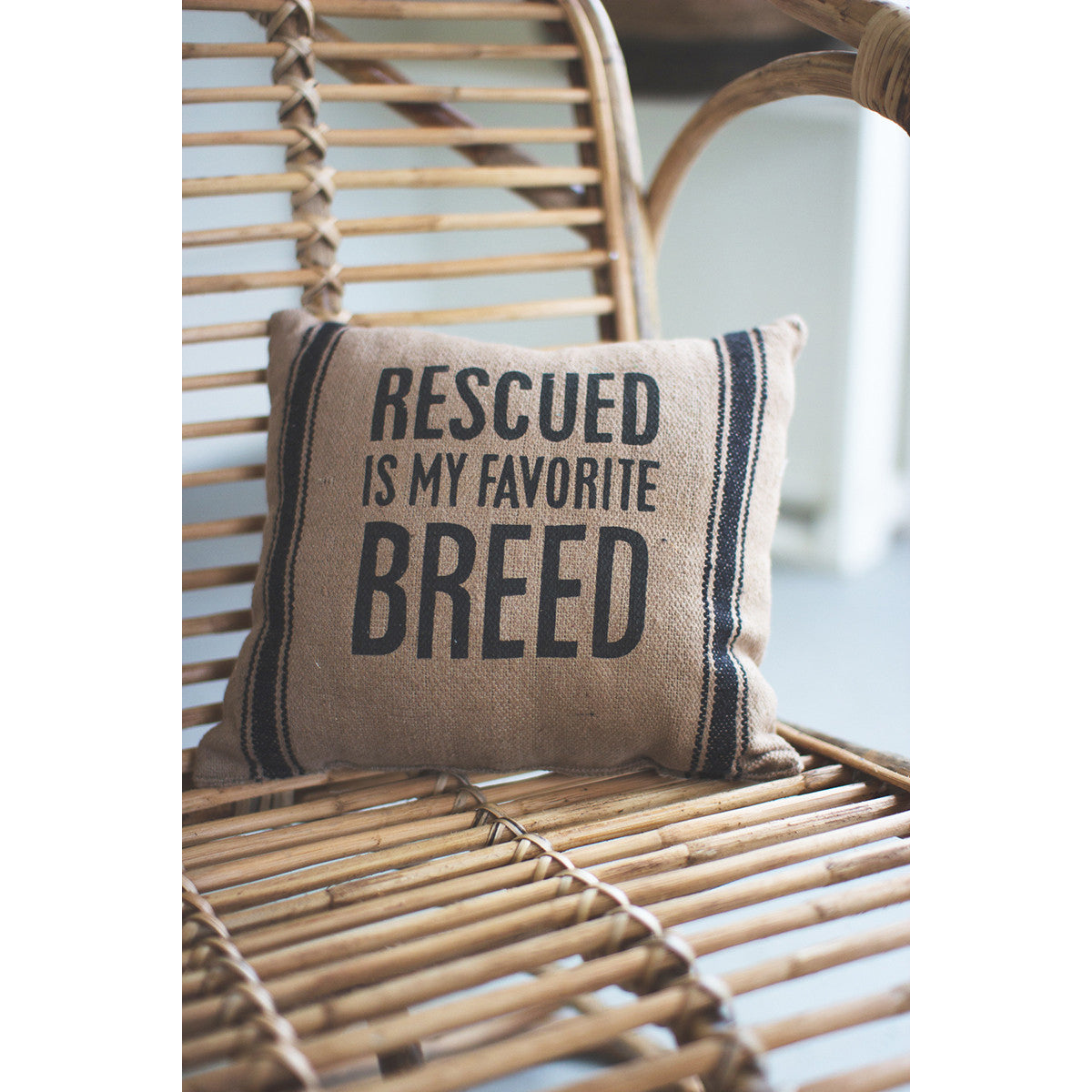 Rescued Is My Favorite Breed Cotton & Crete