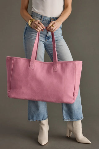 Pink & Orange ’Tis the Season Tote