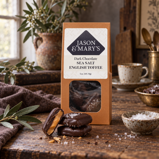 Dark Chocolate Sea Salt English Toffee