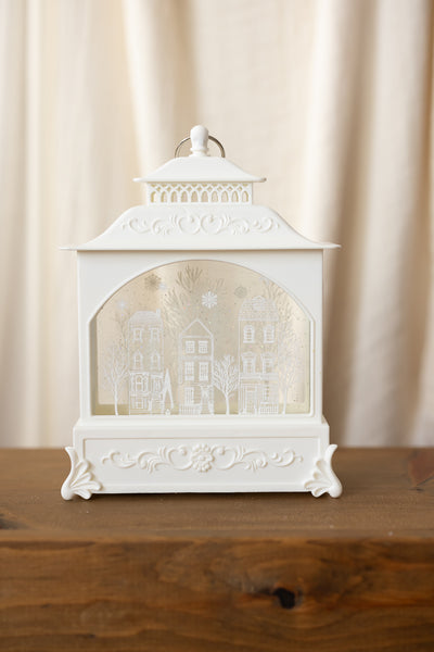 LED Winter Village Lantern