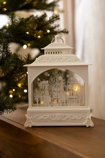 LED Winter Village Lantern