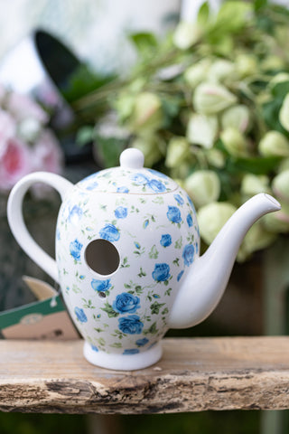 Pretty Coffee Pot Birdhouse - Choose Your Favorite Style