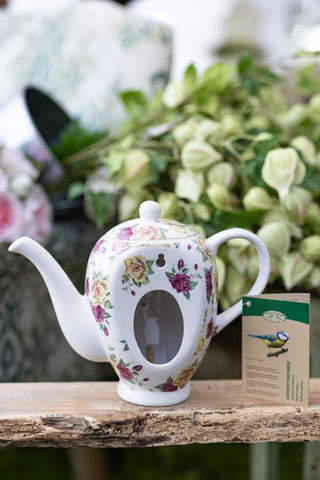 Pretty Coffee Pot Birdhouse - Choose Your Favorite Style