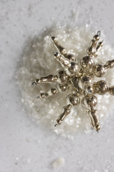 Cody Foster Tinsel Sputnik Star Ornament