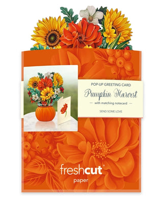 Mini Pumpkin Harvest Pop Up Card