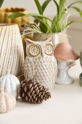 Great Grey Owl Budvase